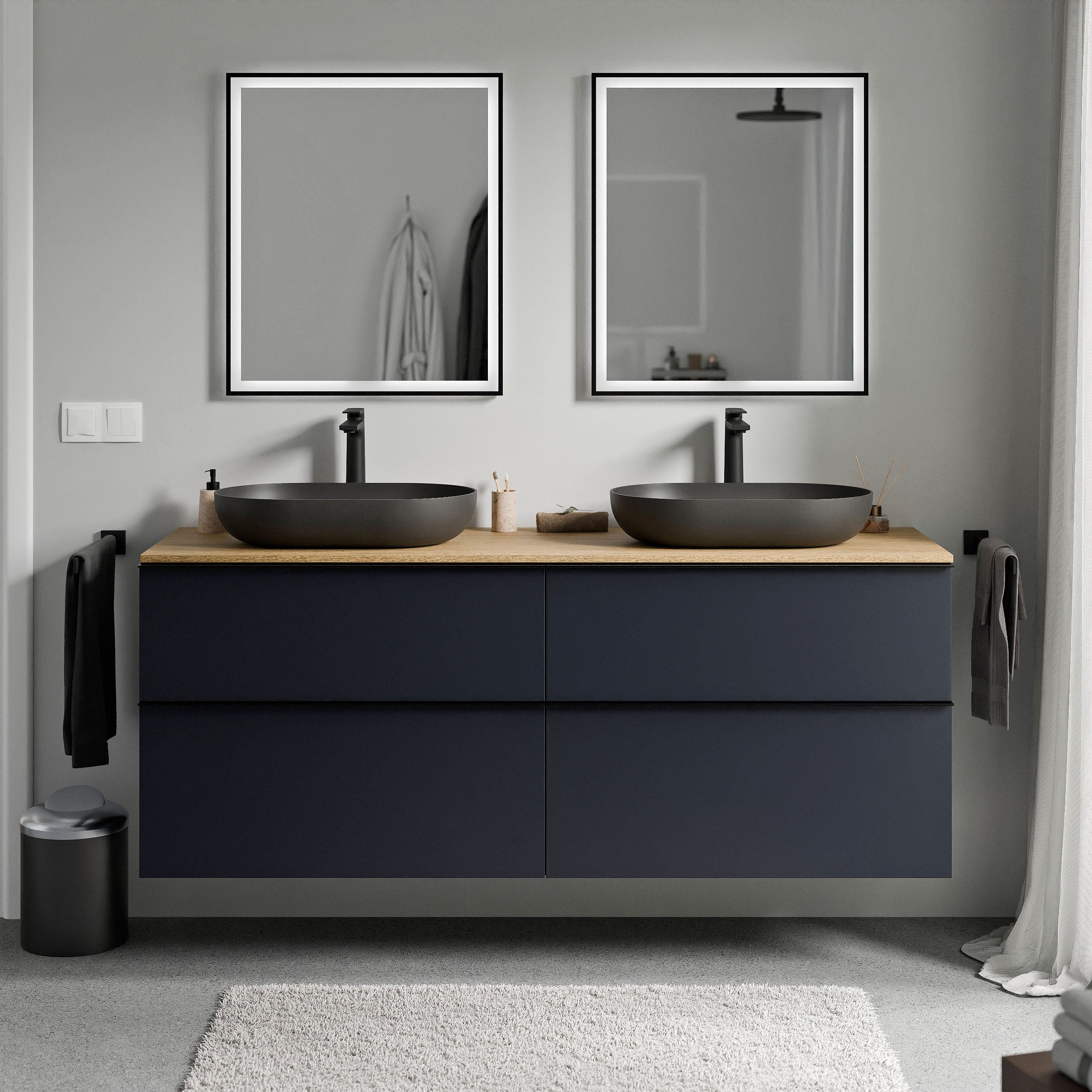 Szafka pod umywalkę nablatową LAVOA 160 cm - Image 34