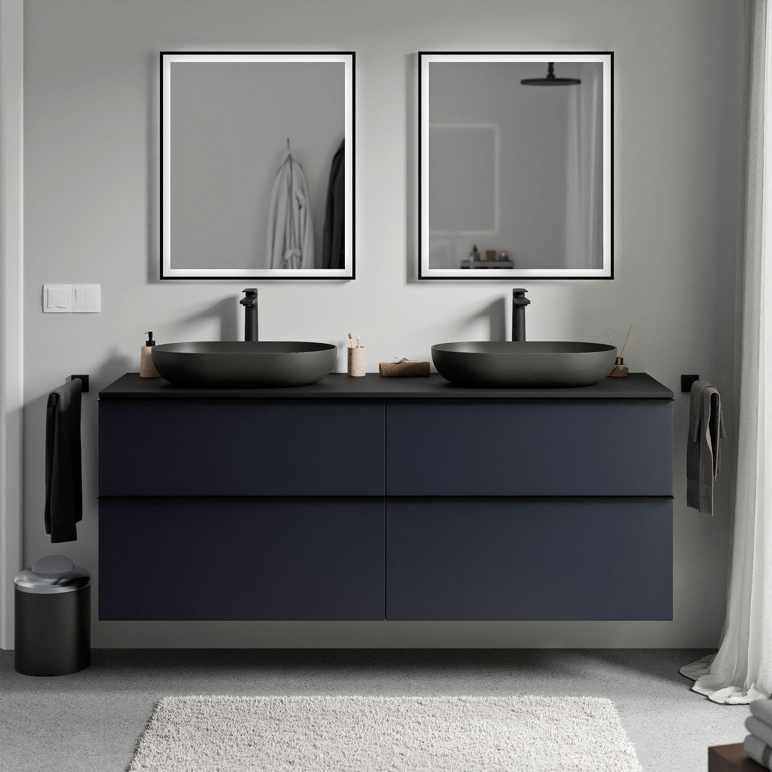 Szafka pod umywalkę nablatową LAVOA 160 cm - Image 40