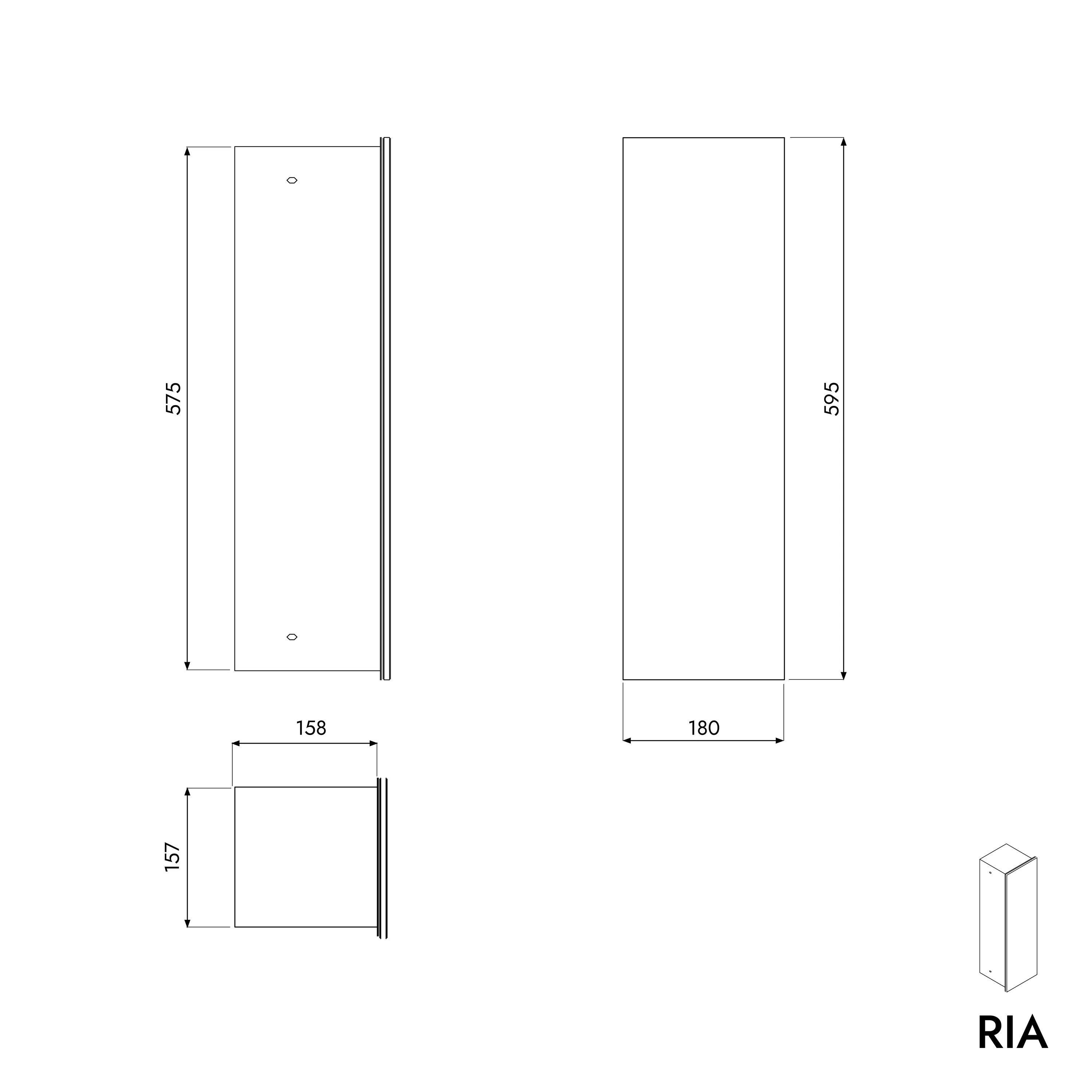 Moduł podtynkowy WC RIA - Image 11