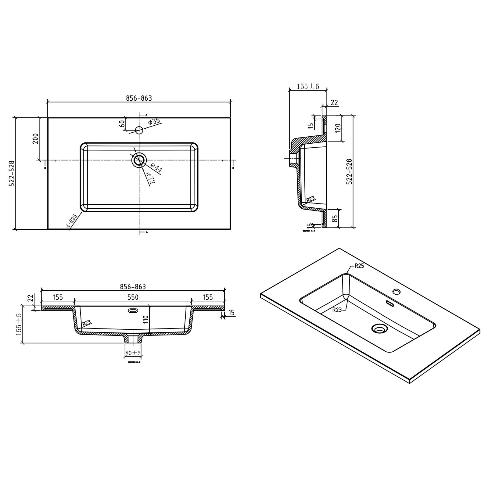 Szafka podumywalkowa EDGE 850 - Image 28