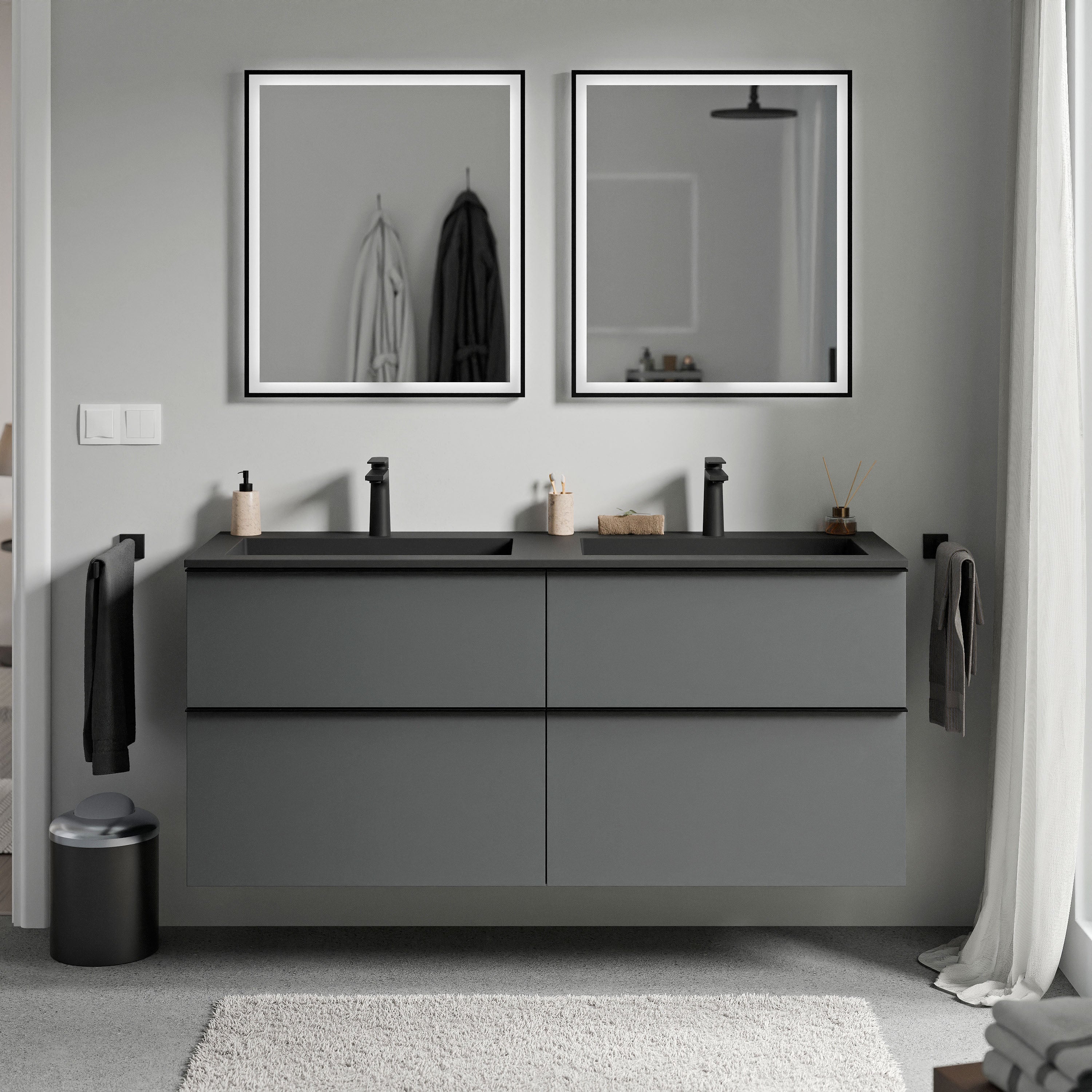 Szafka podumywalkowa LAVOA 140 cm - Image 4