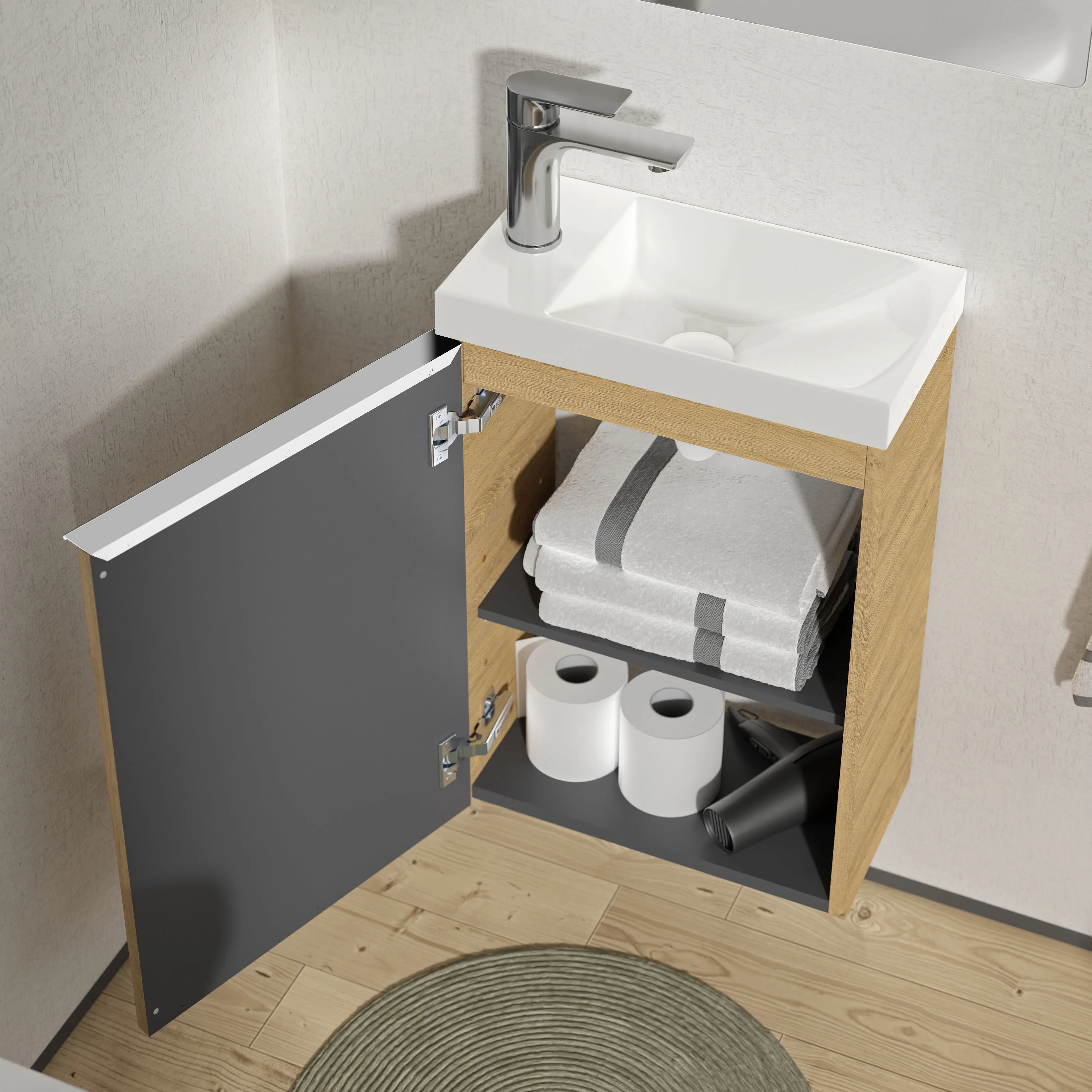 Szafka pod umywalkę LAVOA 40 cm - Image 17