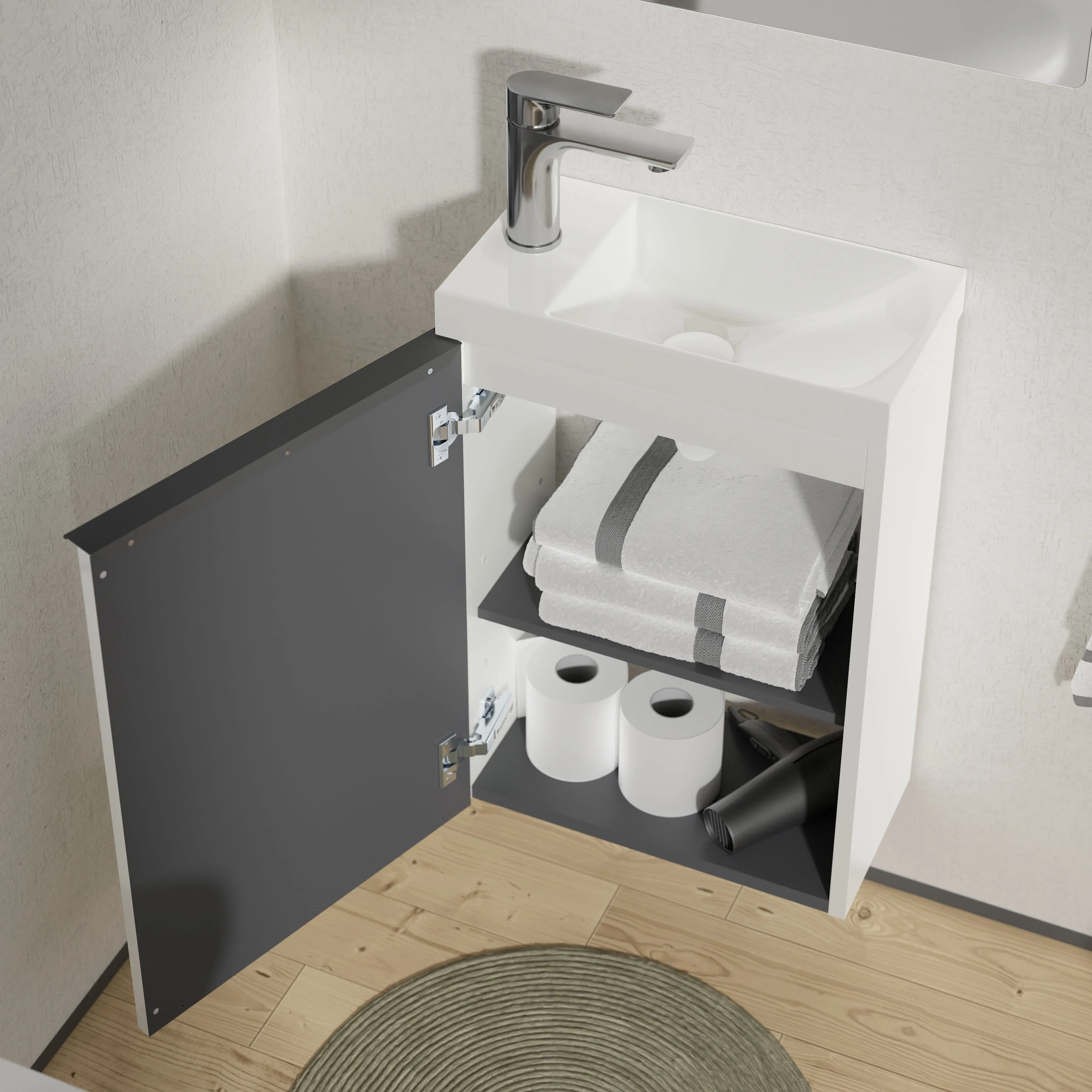 Szafka pod umywalkę LAVOA 40 cm - Image 25