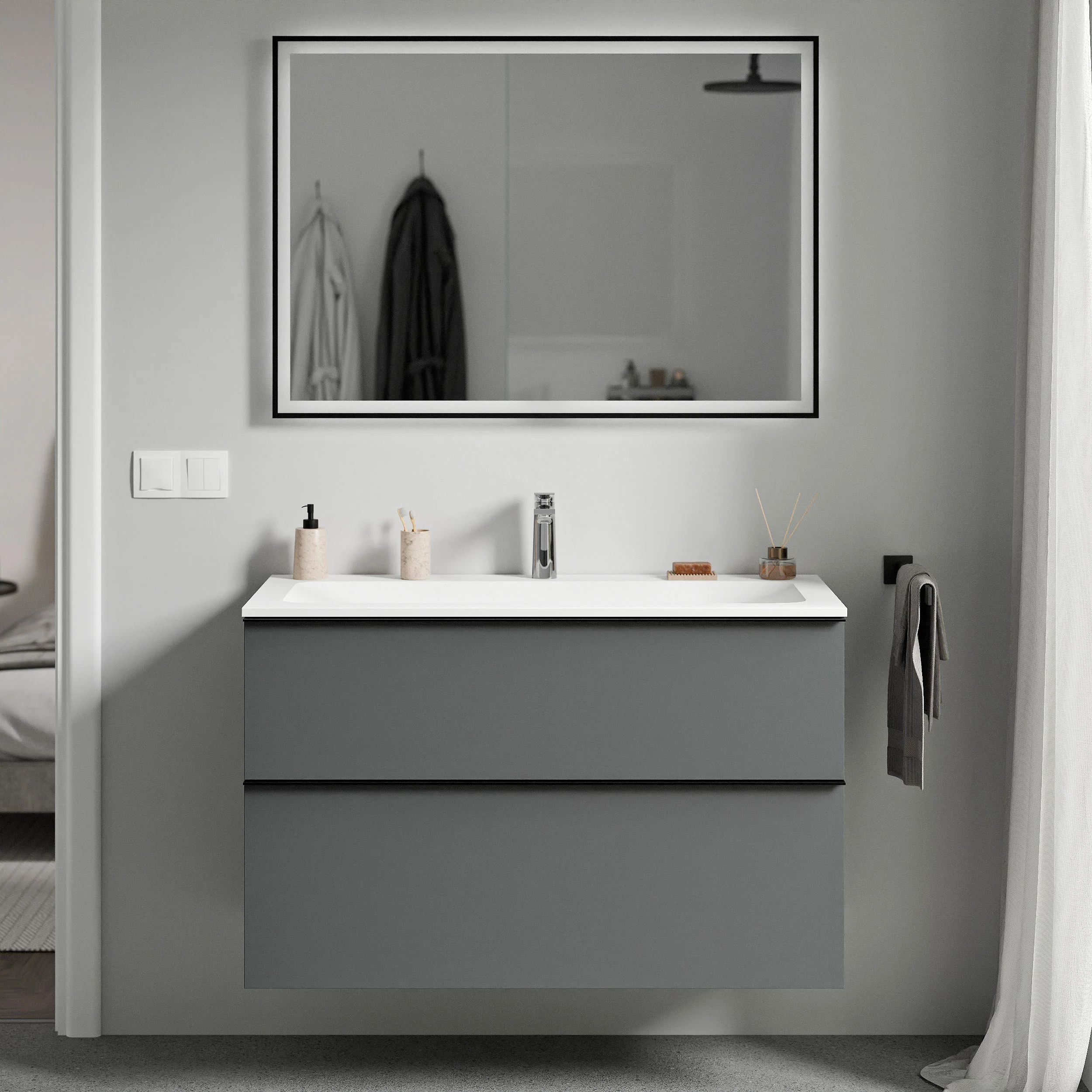 Szafka podumywalkowa LAVOA 80 cm - Image 3