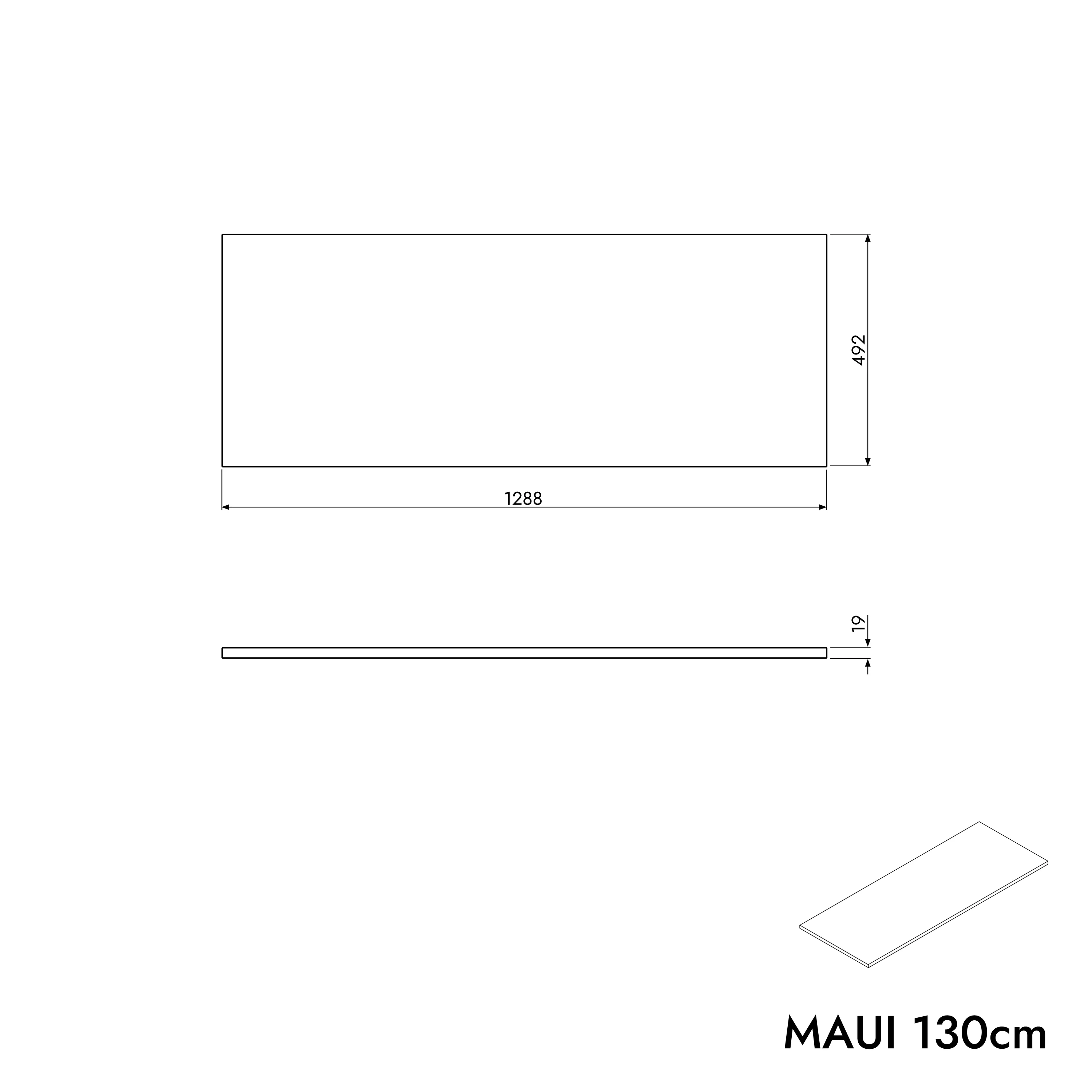 Szafka podumywalkowa MAUI 130 cm - Image 14