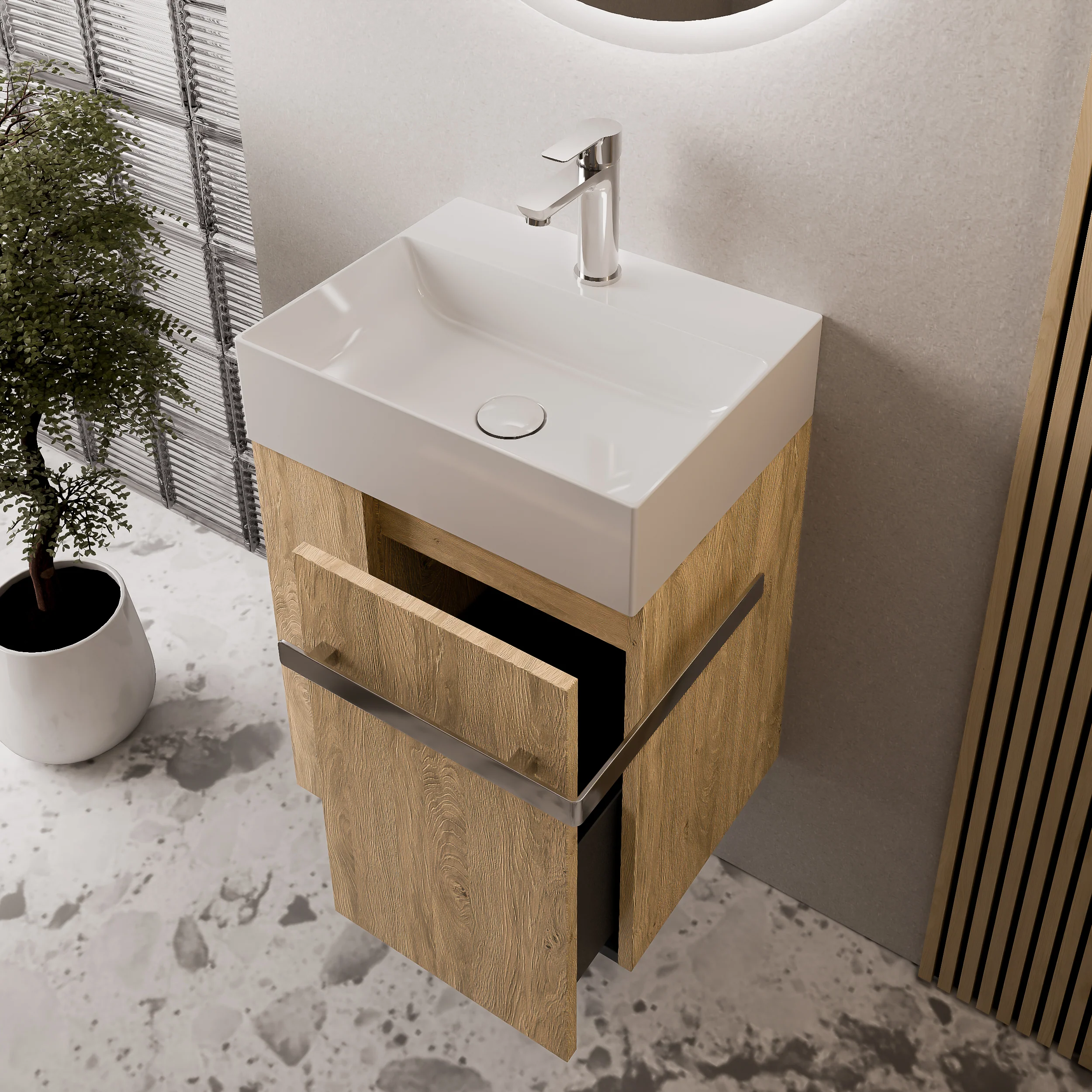 Szafka podumywalkowa WC COMPACT 450 - Image 15