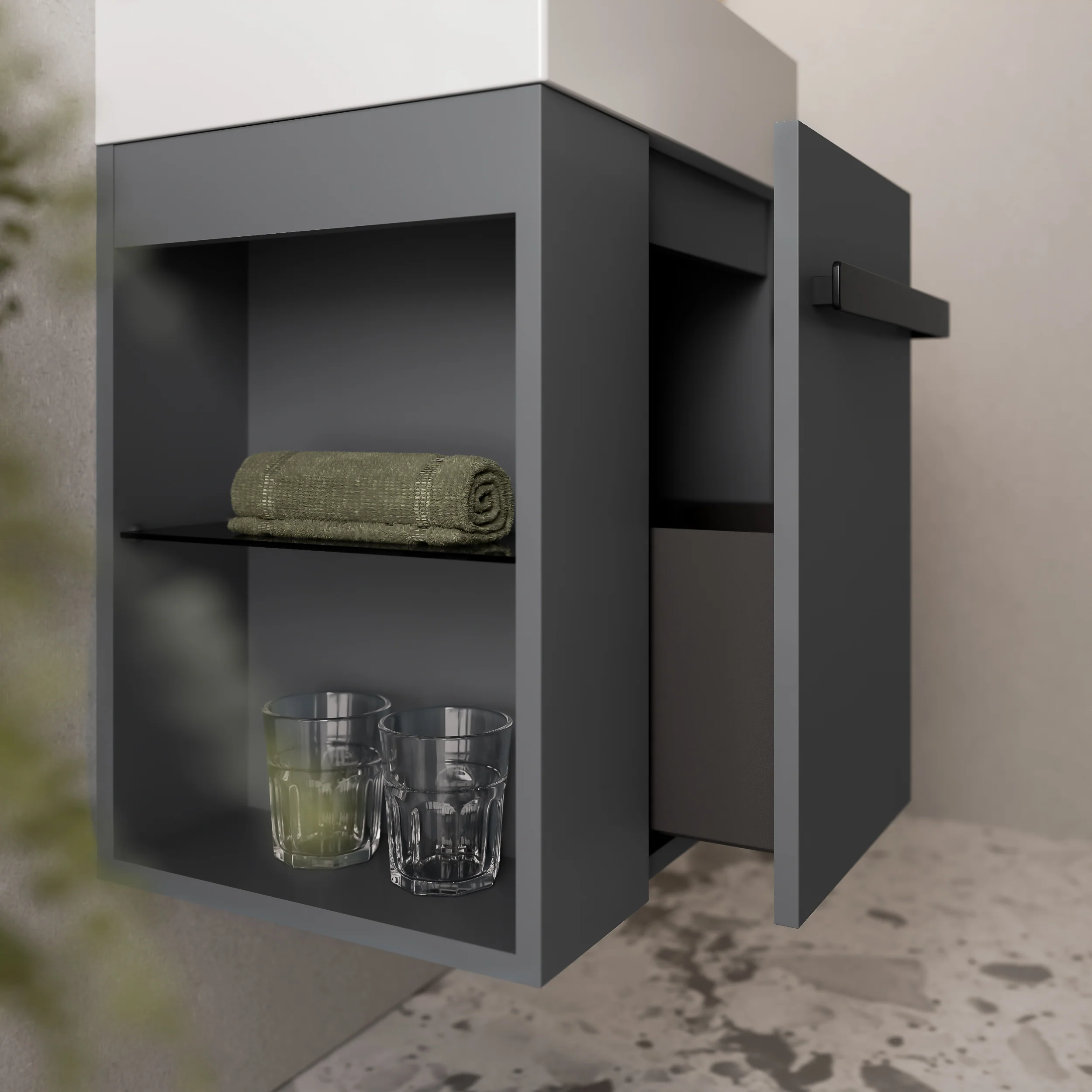 Szafka podumywalkowa WC COMPACT 450 - Image 2