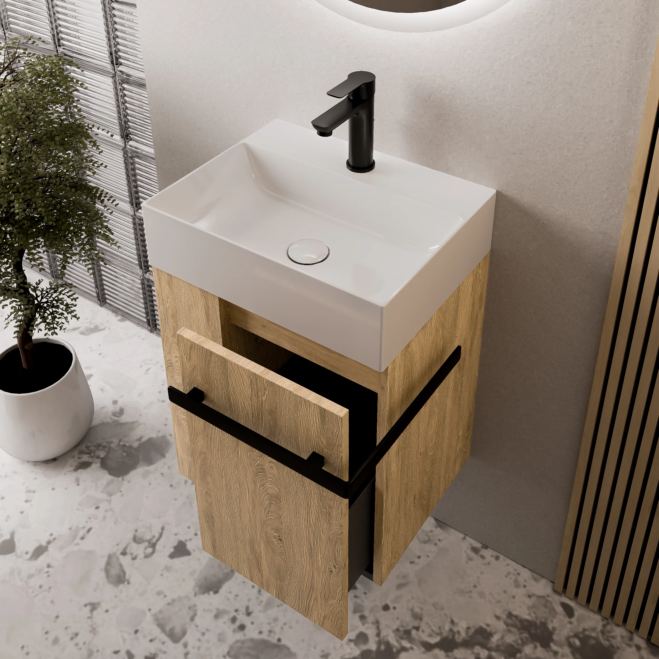 Szafka podumywalkowa WC COMPACT 450 - Image 21