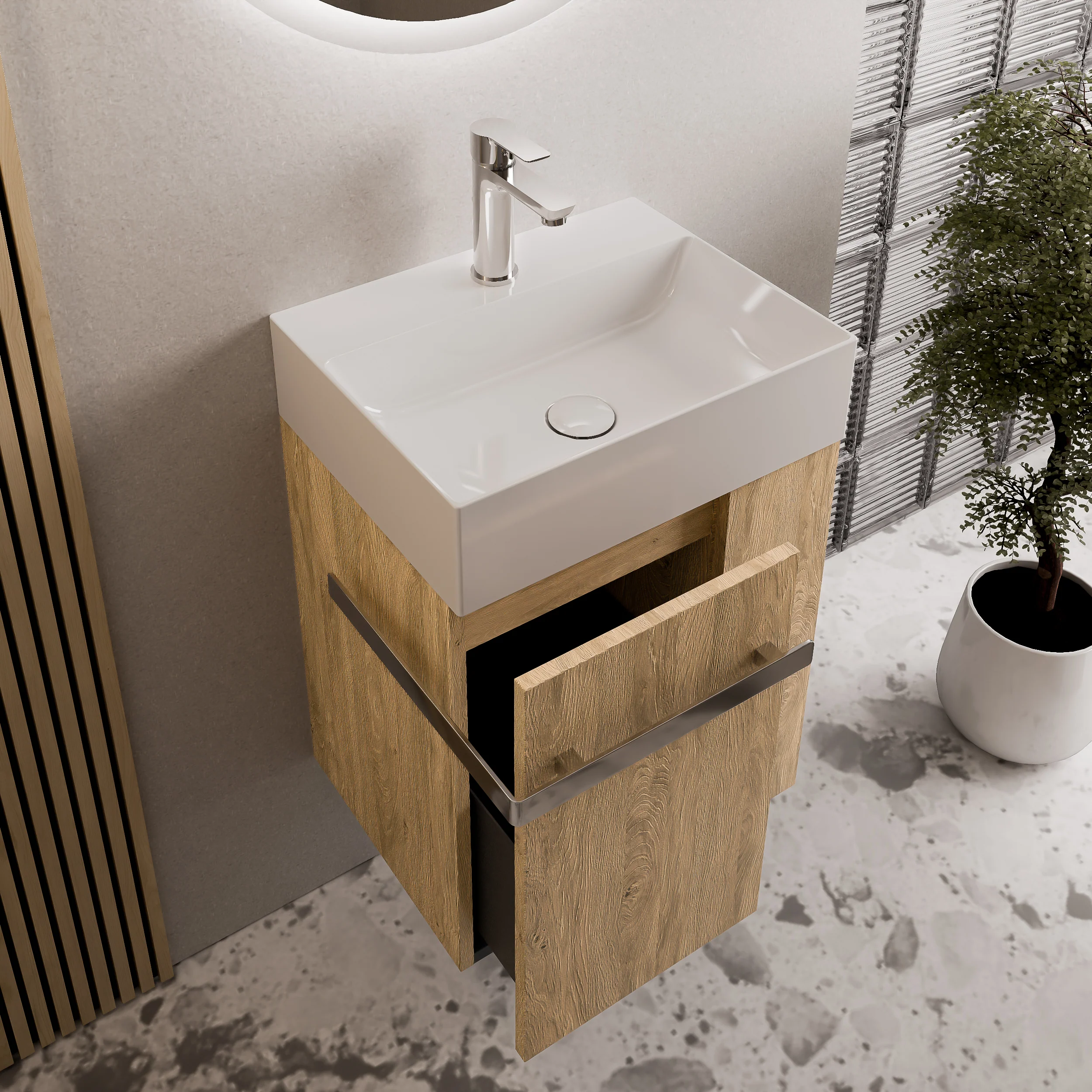 Szafka podumywalkowa WC COMPACT 450 - Image 21