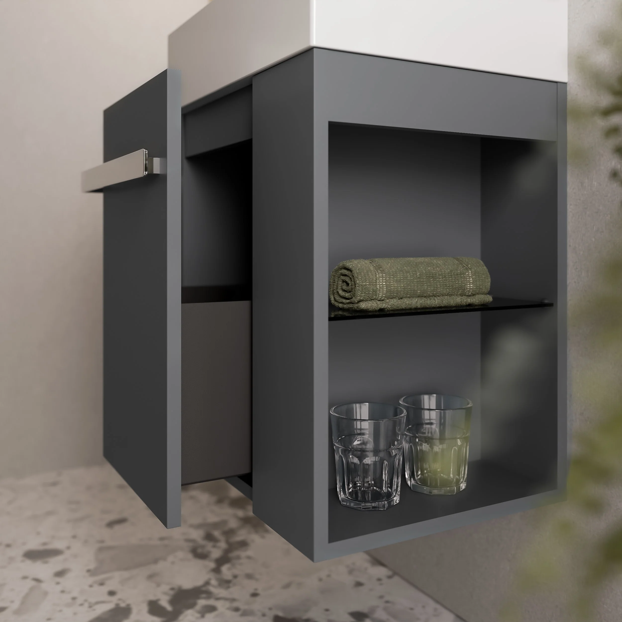 Szafka podumywalkowa WC COMPACT 450 - Image 8