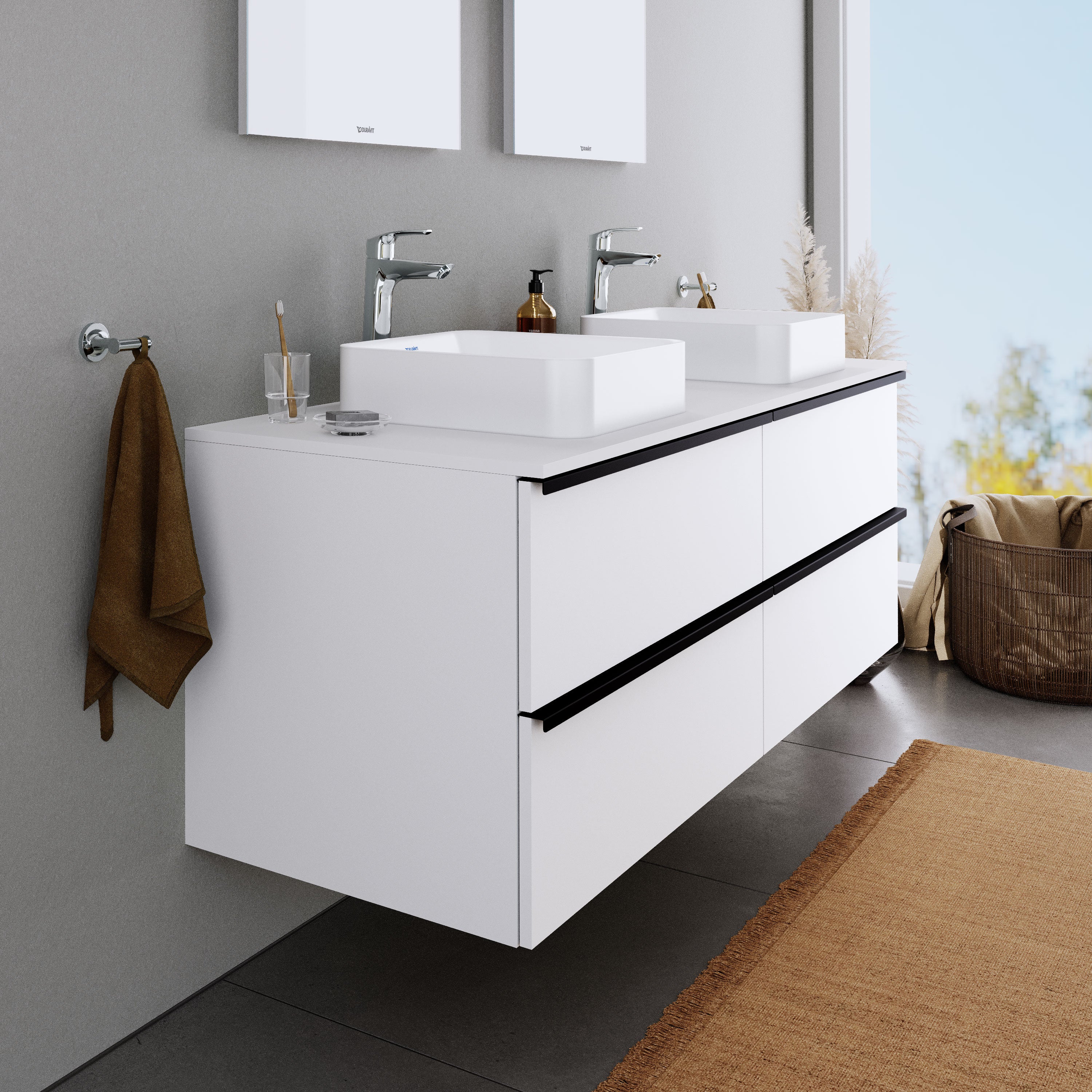 Szafka umywalkowa Duravit DuraPoint 120 cm - Image 8