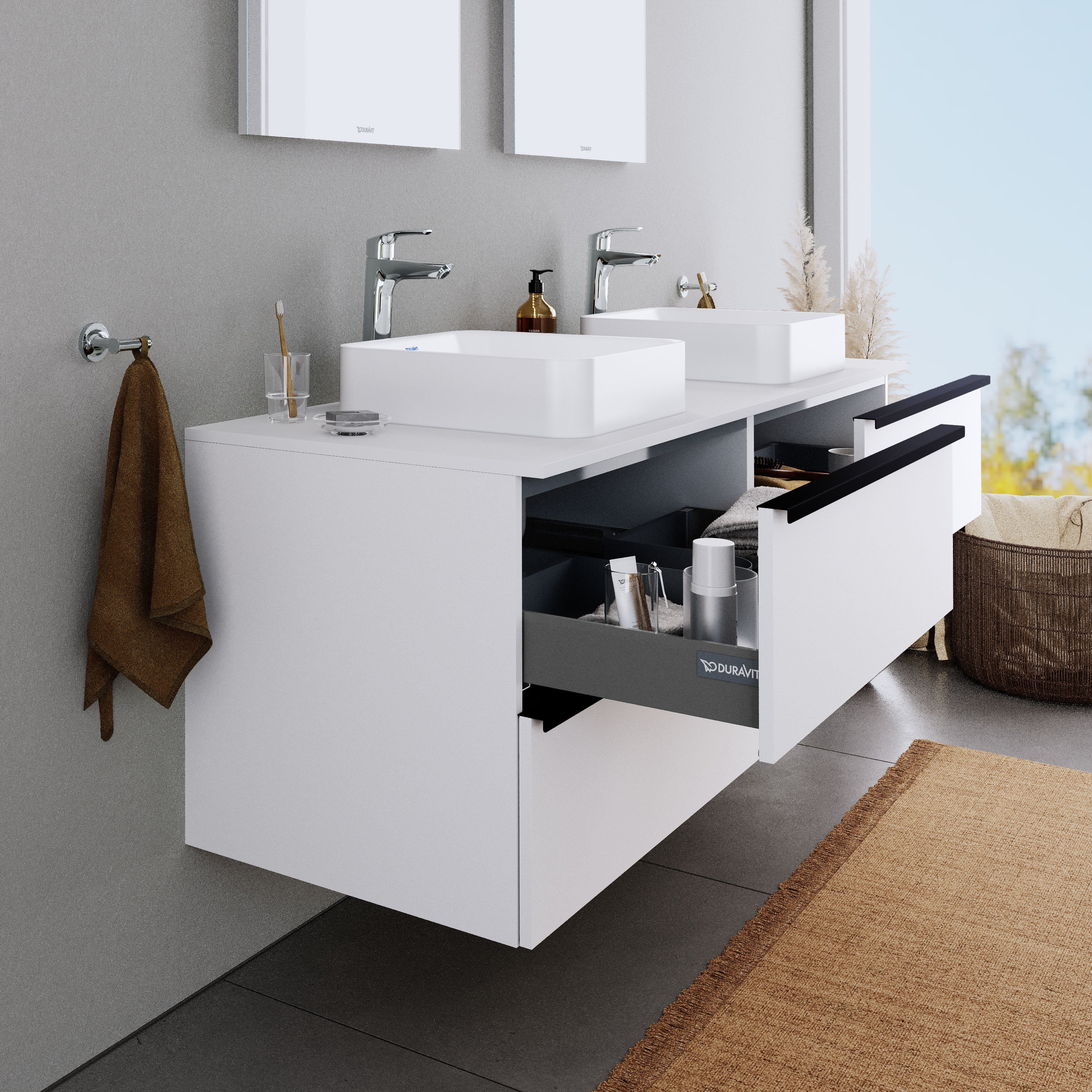 Szafka umywalkowa Duravit DuraPoint 120 cm - Image 9