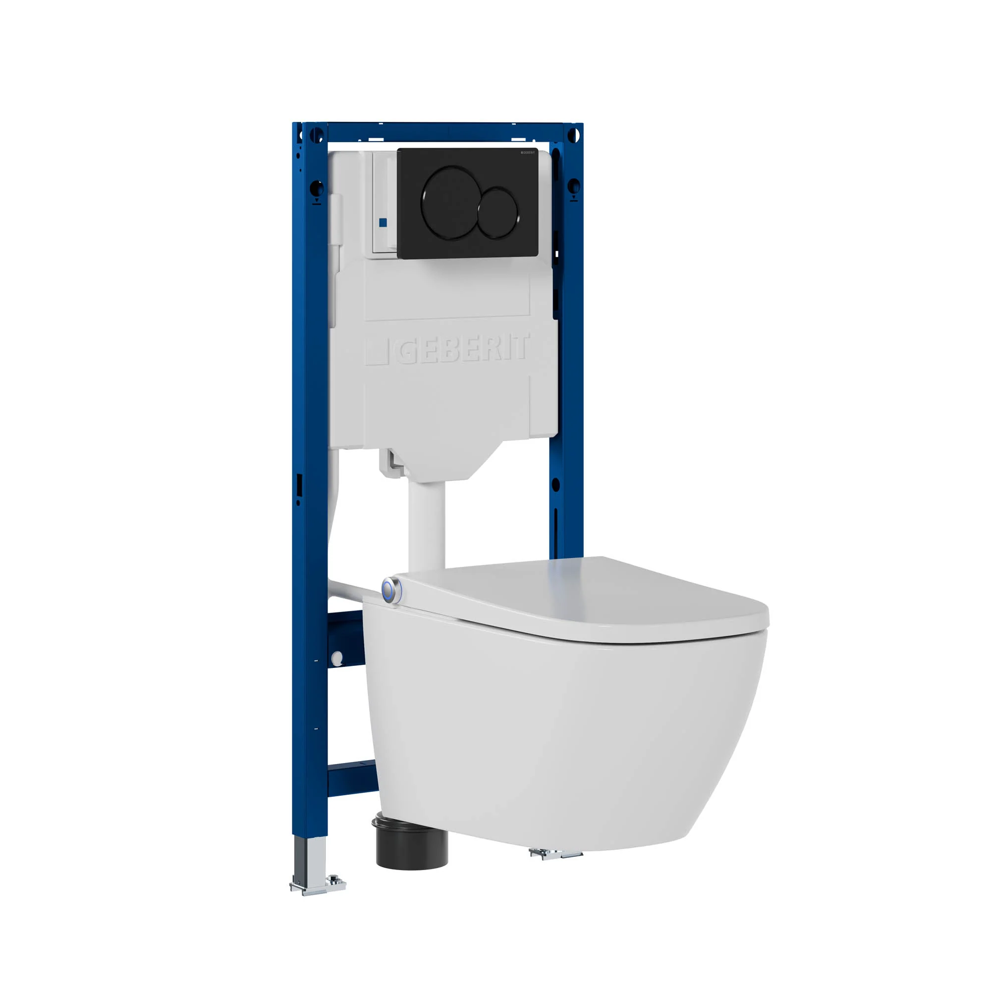 Toaleta myjąca Basic 1104 ze stelażem Geberit Duofix - kompletny zestaw - Image 4