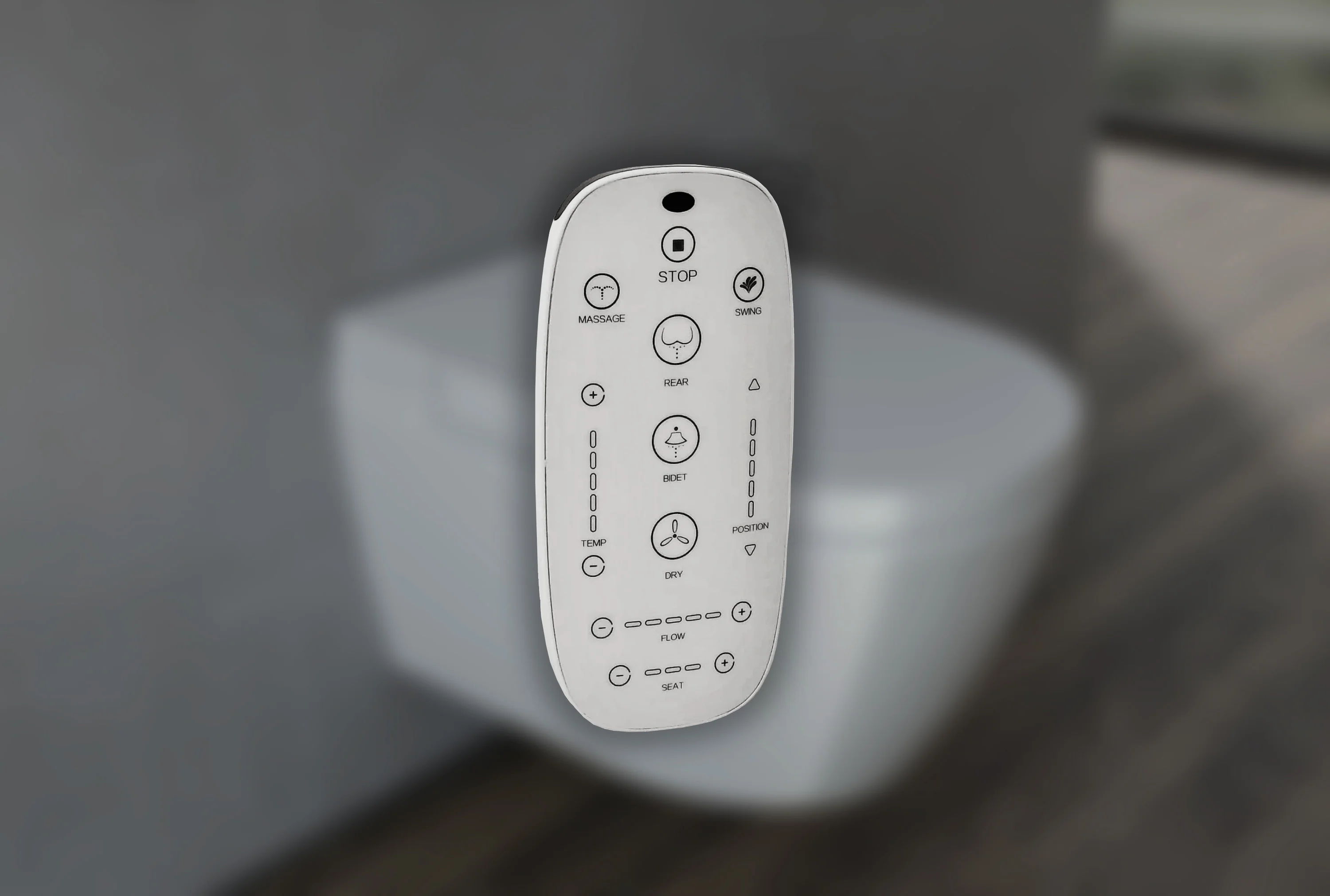 Toaleta myjąca 540 PRO biała - Image 6