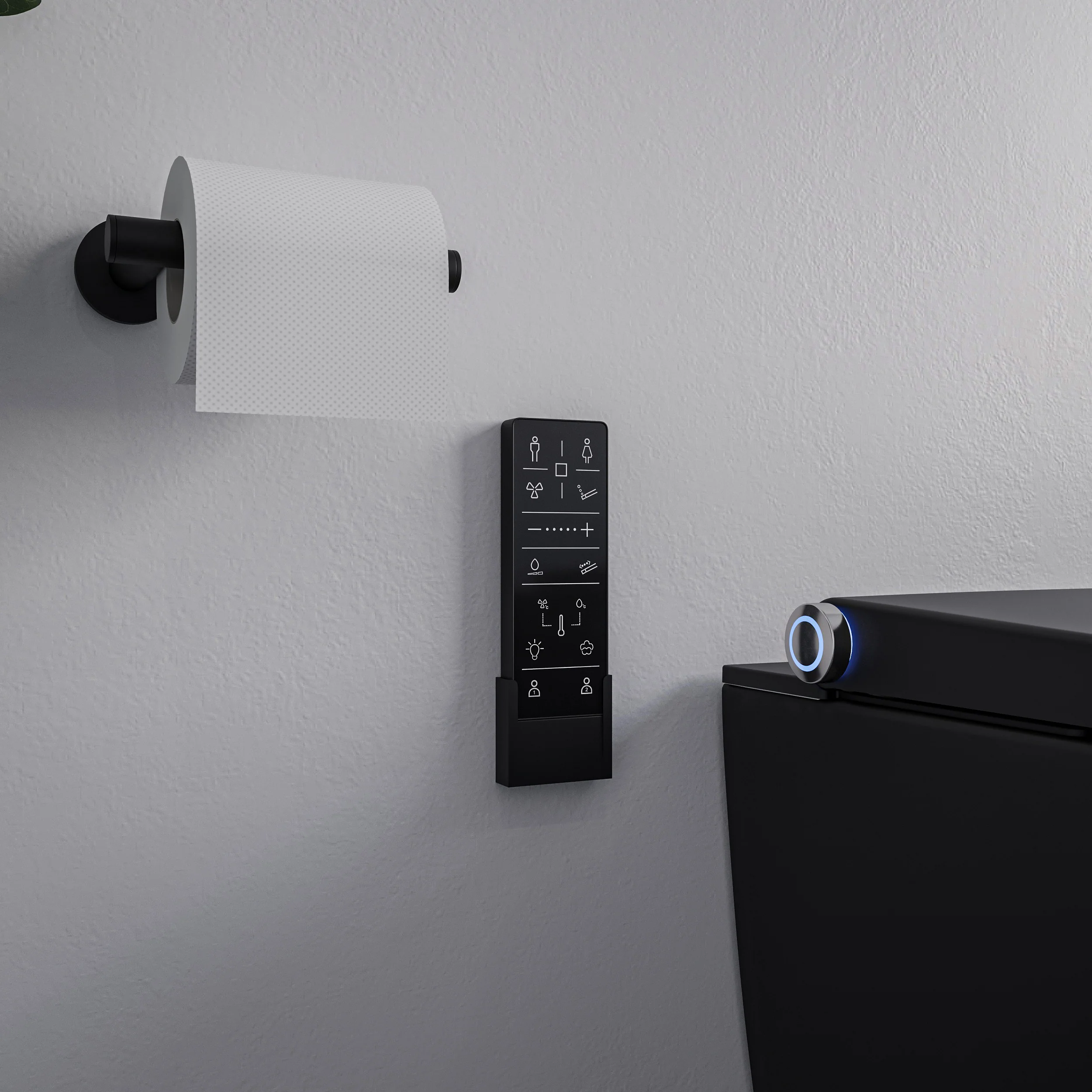 Toaleta myjąca PREMIUM 1102 czarny mat - Image 3
