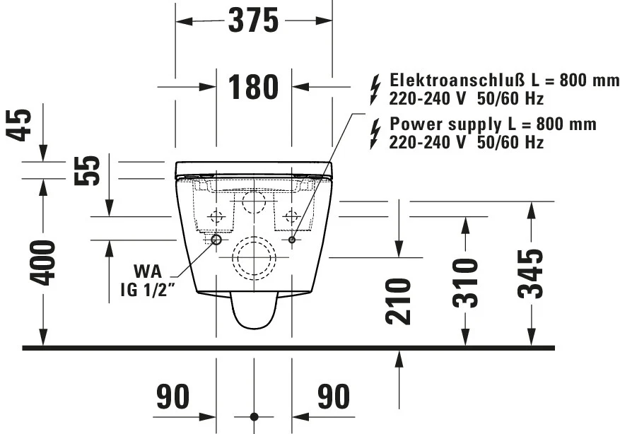 Toaleta myjąca Duravit Soleil - Image 14
