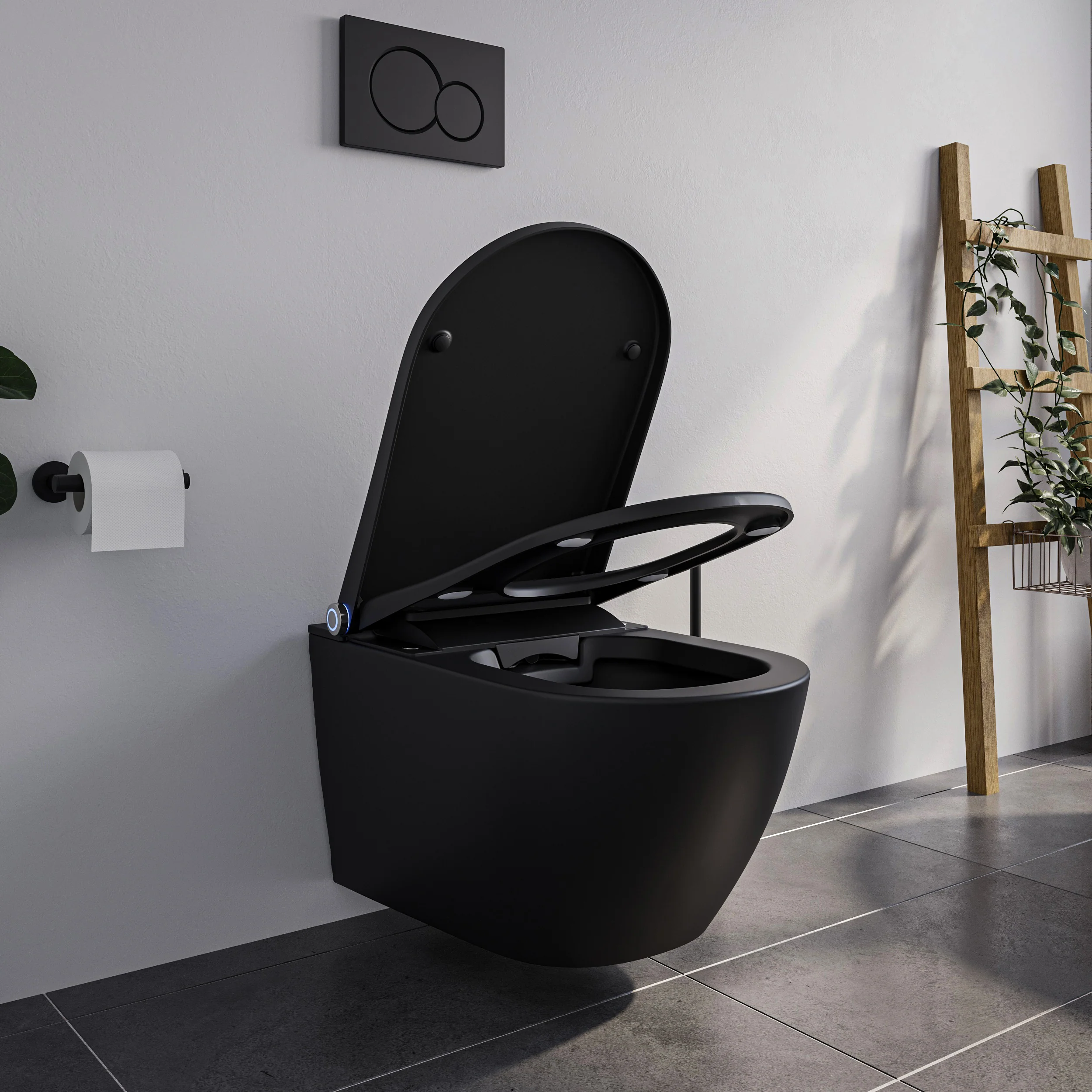 Toaleta myjąca PREMIUM 1102 ze stelażem Geberit Duofix - kompletny zestaw - Image 9