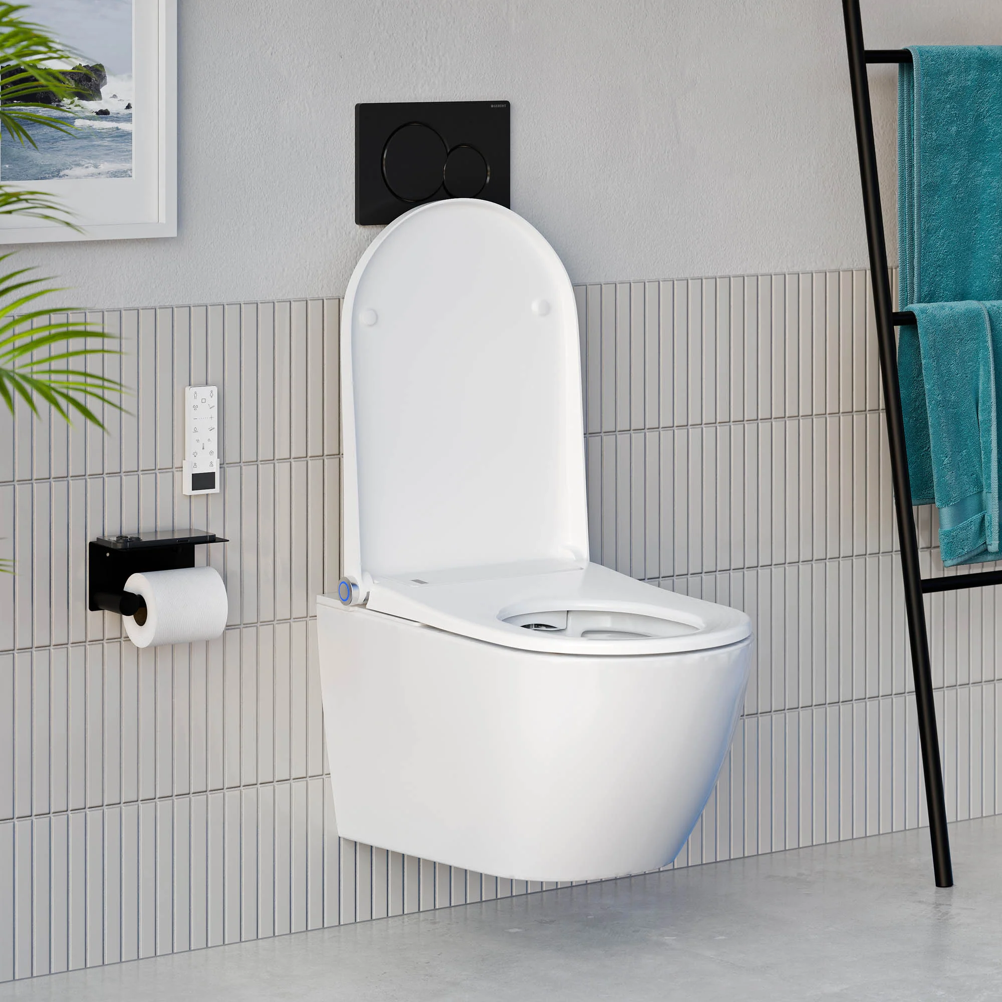 Toaleta myjąca PRO+ 1102 ze stelażem Geberit Duofix - kompletny zestaw - Image 2