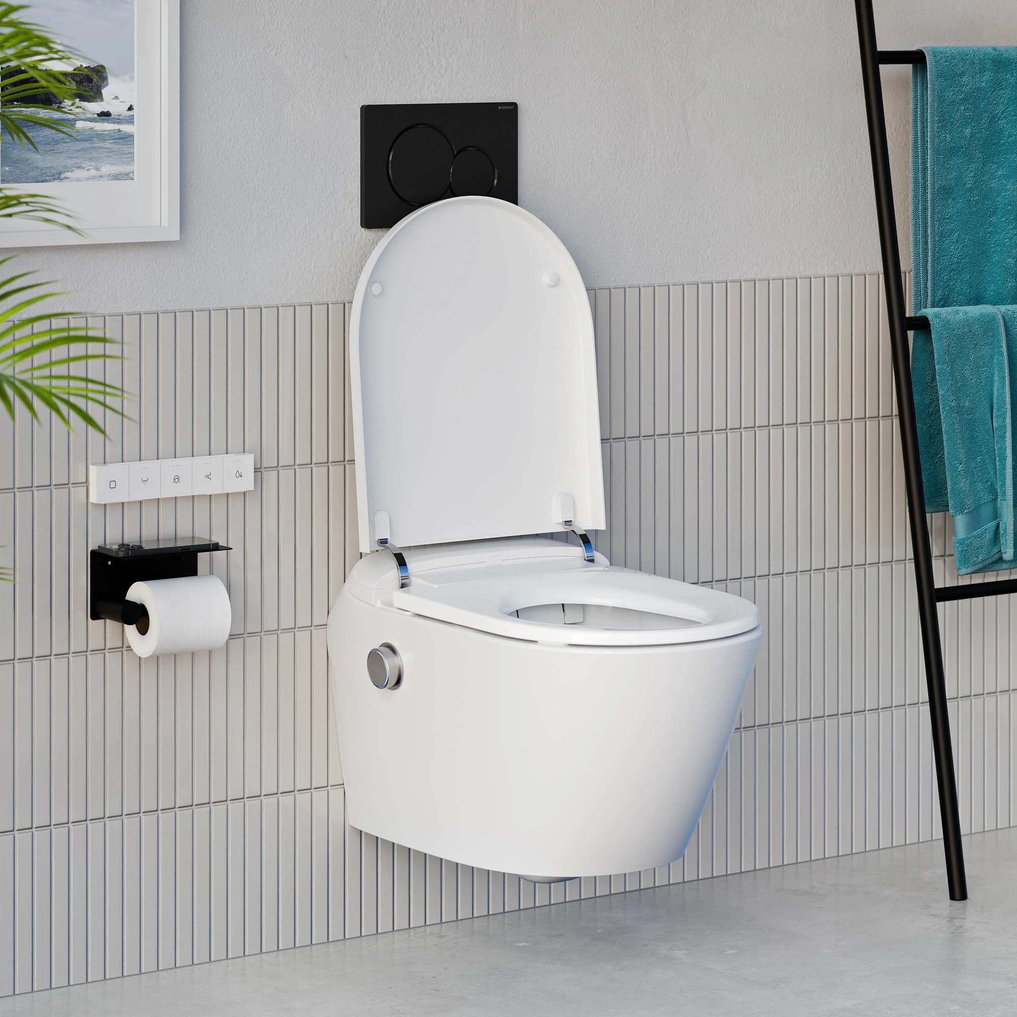 Toaleta myjąca T640 PRO ze stelażem Geberit Duofix - kompletny zestaw - Image 2