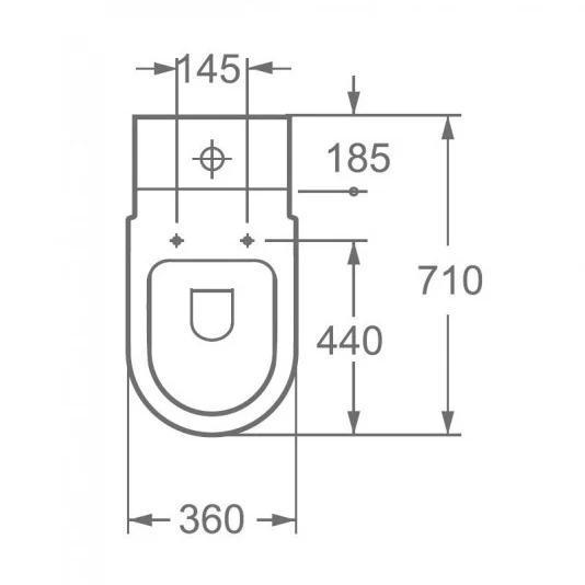 Toaleta stojąca CT1099 ze spłuczką - Image 7