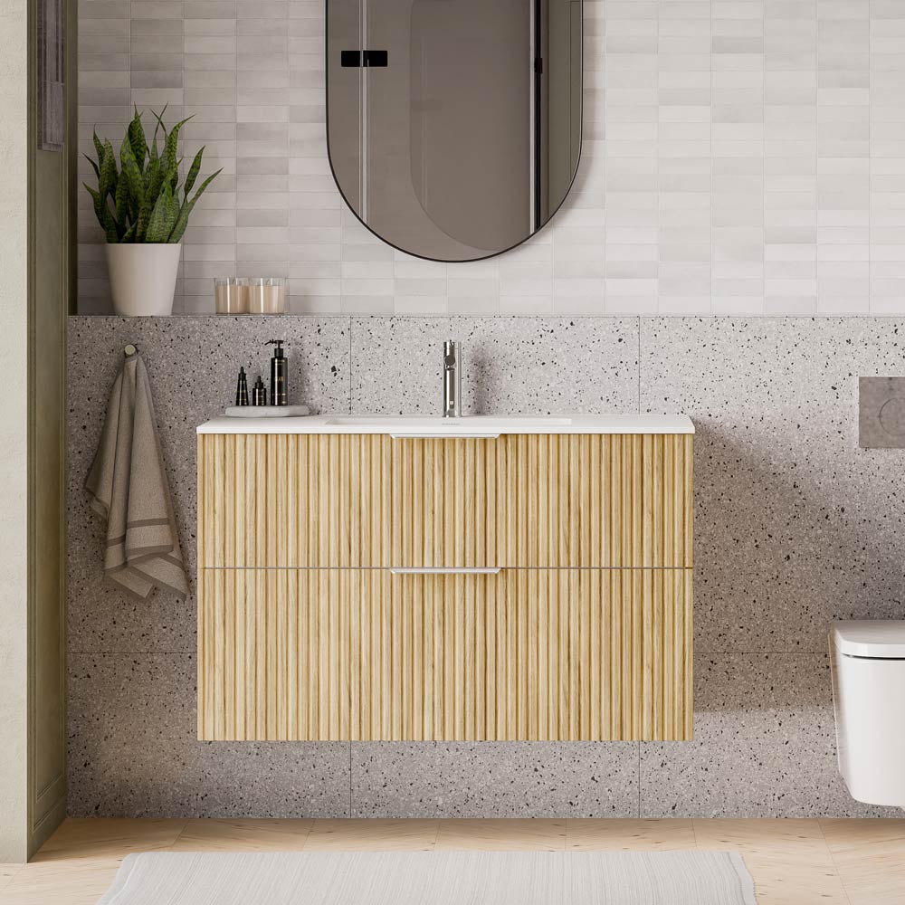 Umywalka Duravit z szafką pod umywalkę TIM 100 cm - Image 28
