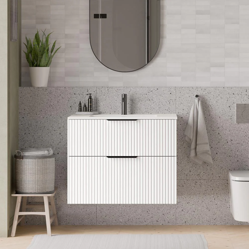 Umywalka Duravit z szafką podumywalkową TIM 80 cm - Image 16