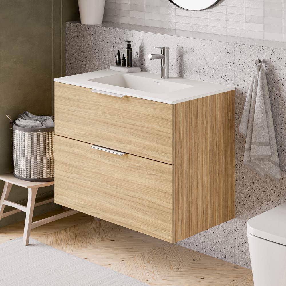 Umywalka Duravit z szafką podumywalkową TIM 80 cm - Image 32