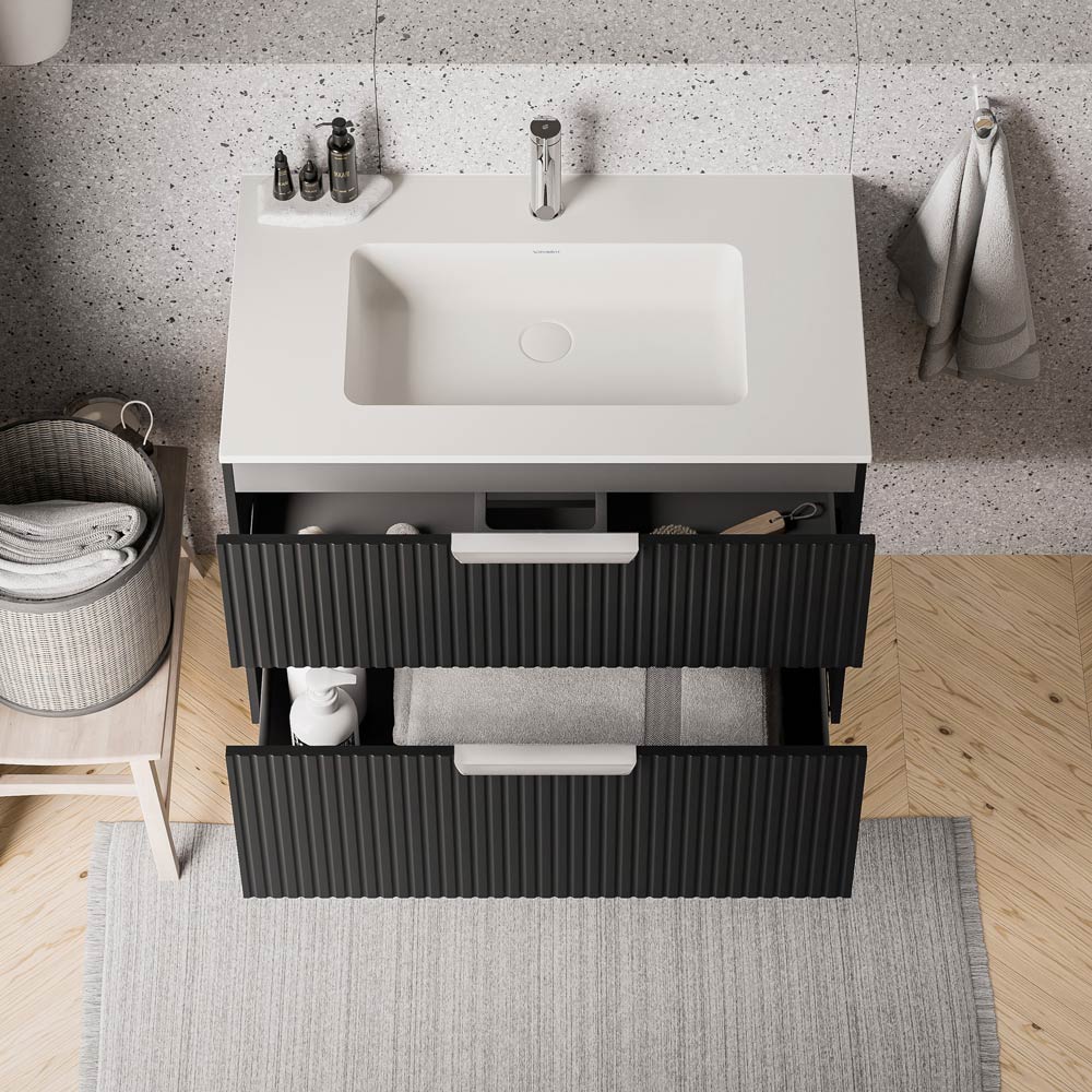 Umywalka Duravit z szafką podumywalkową TIM 80 cm - Image 36