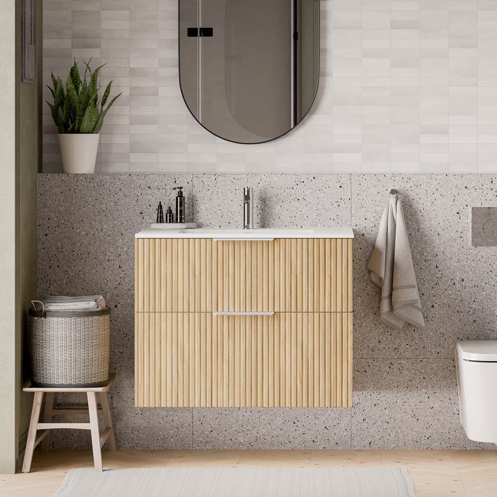 Umywalka Duravit z szafką podumywalkową TIM 80 cm - Image 43