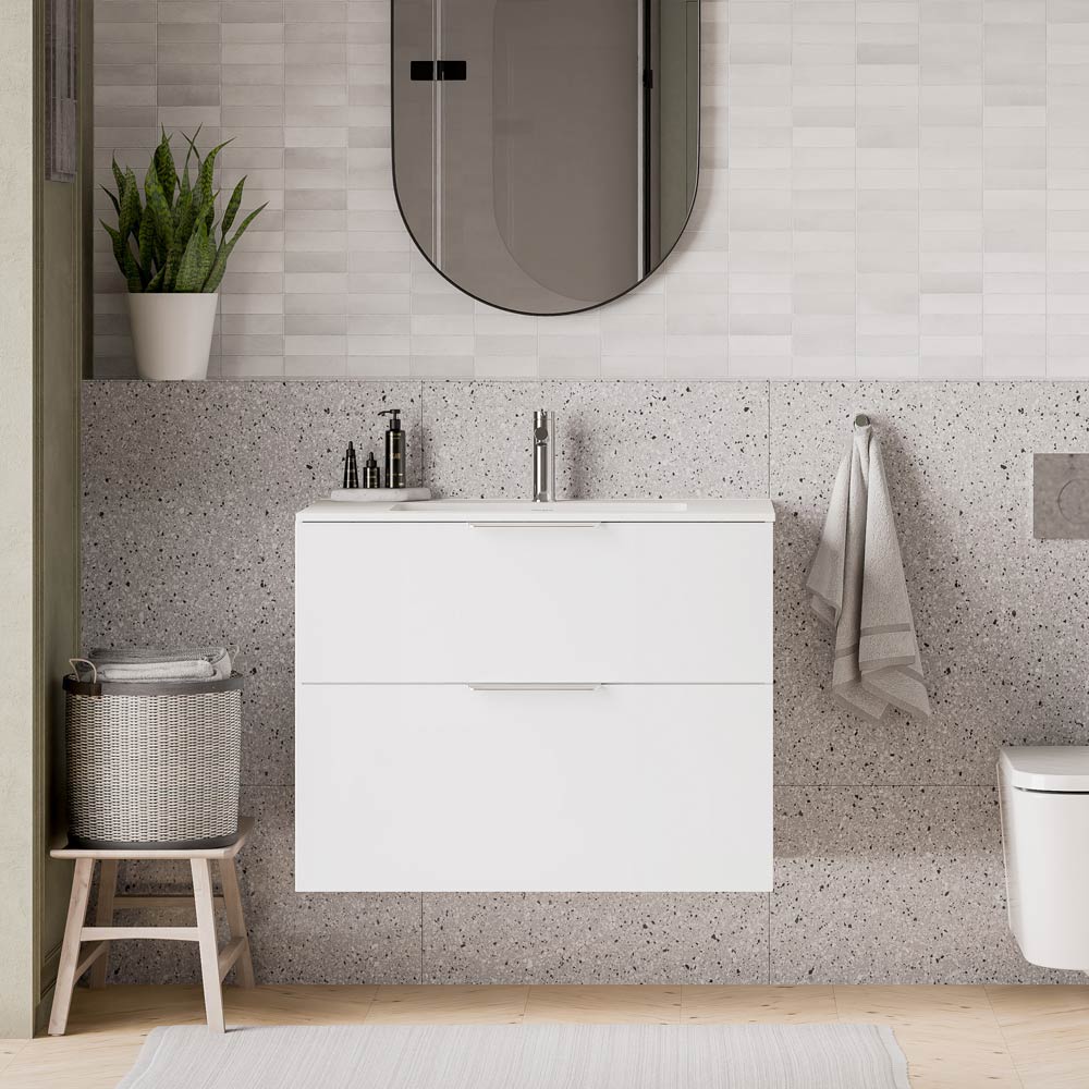 Umywalka Duravit z szafką podumywalkową TIM 80 cm - Image 46