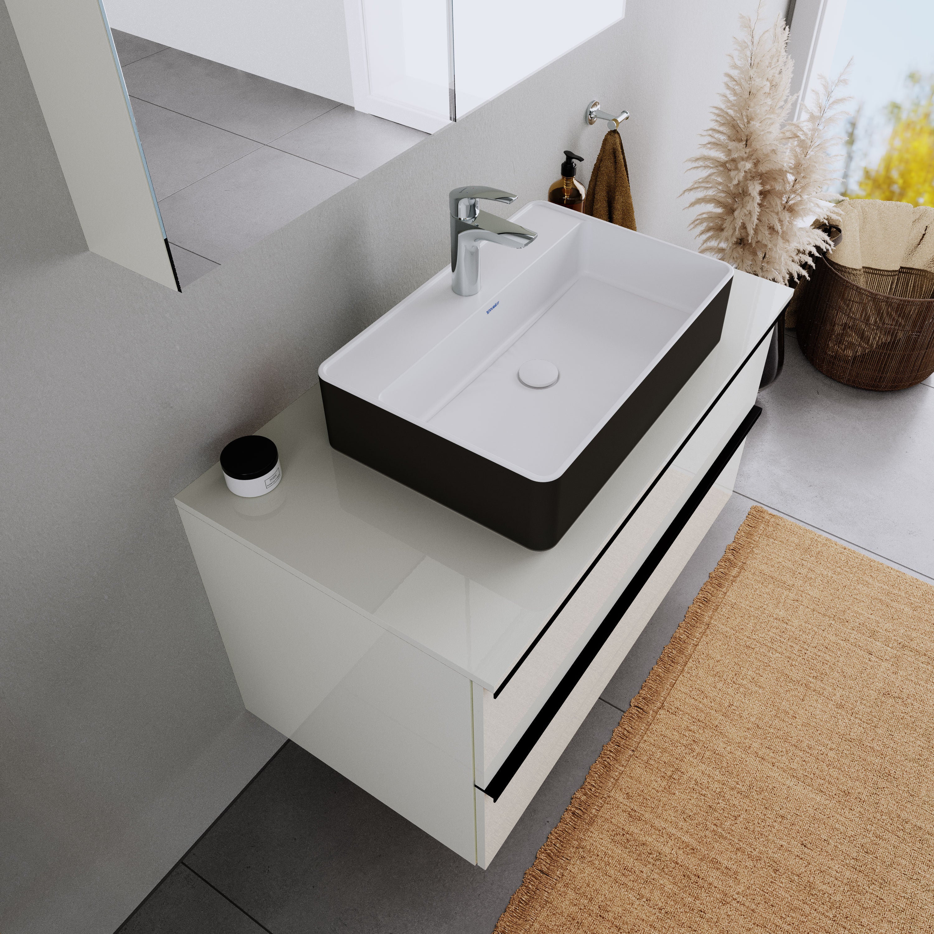 Umywalka nablatowa Duravit DuraBrezza - Image 6