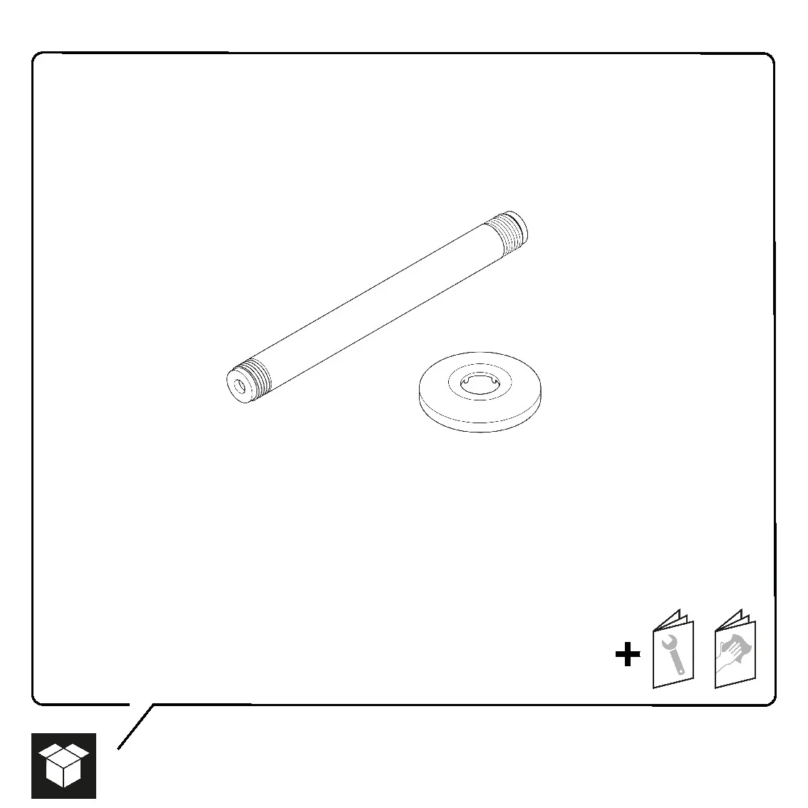 Duravit uniwersalne ramię prysznicowe - Image 12