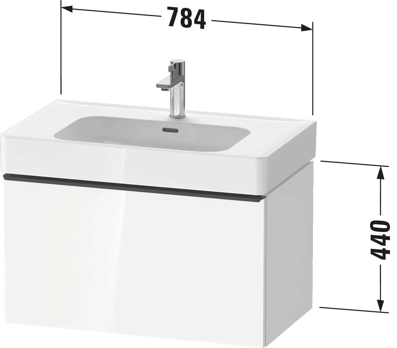 Zestaw mebli łazienkowych Duravit Soleil 80 cm - Image 13