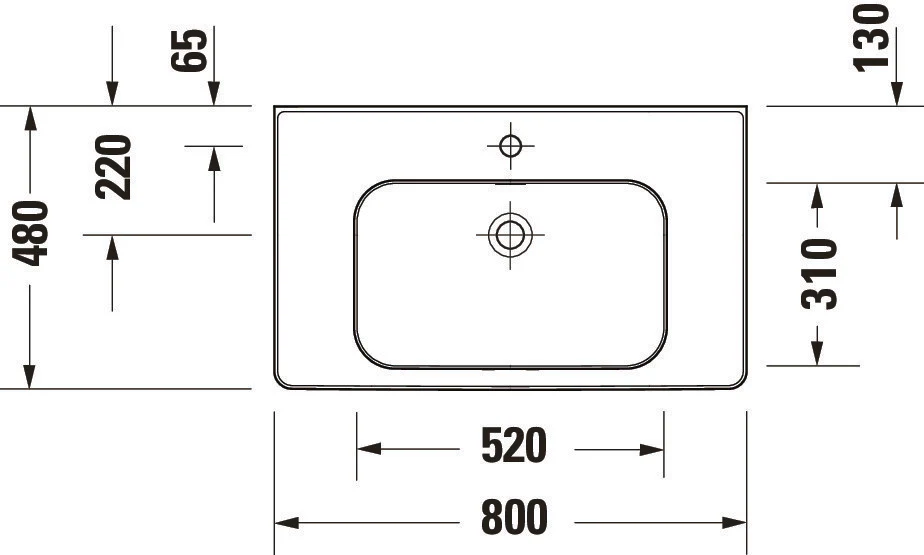 Zestaw mebli łazienkowych Duravit Soleil 80 cm - Image 15