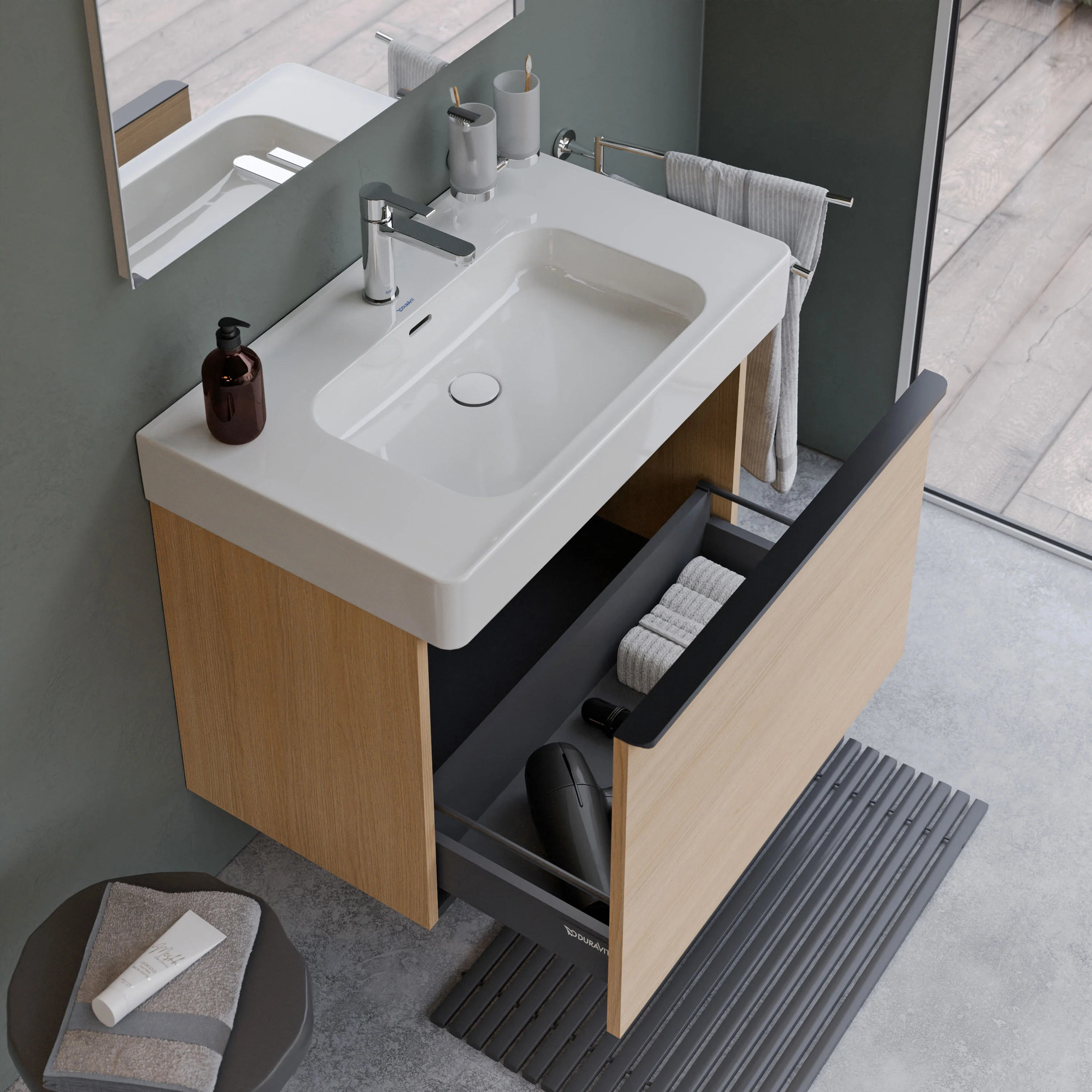 Zestaw mebli łazienkowych Duravit Soleil 80 cm - Image 3