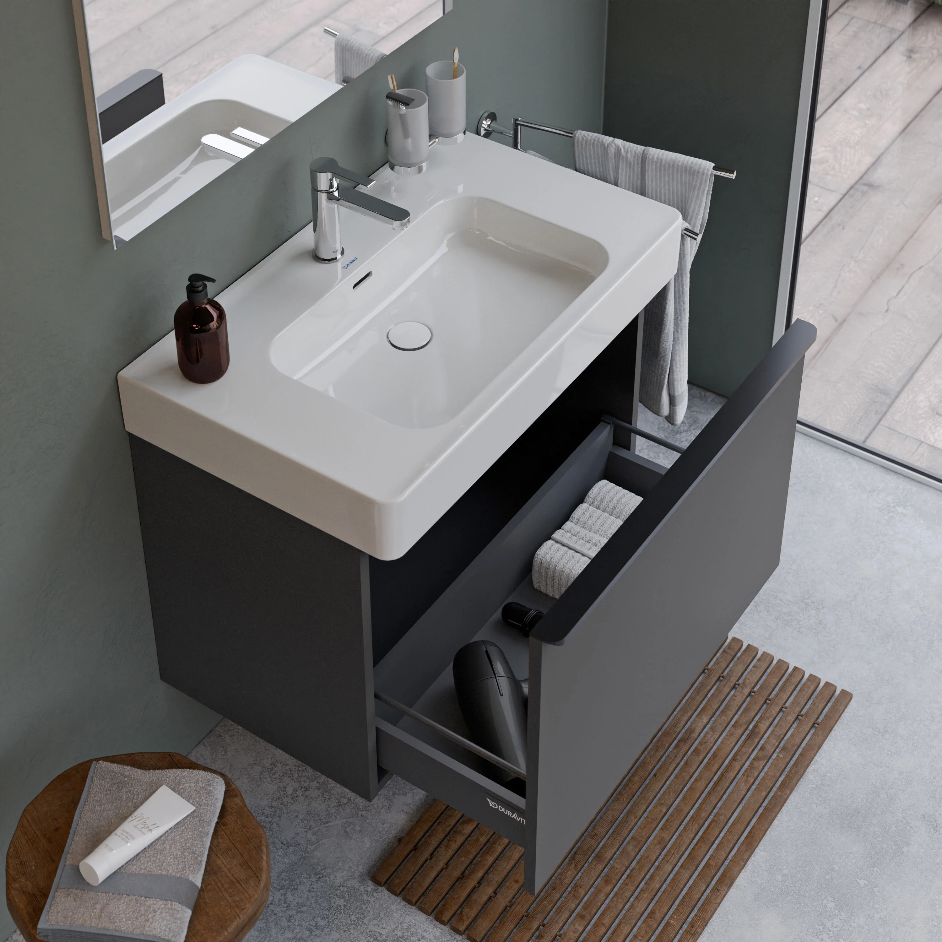 Zestaw mebli łazienkowych Duravit Soleil 80 cm - Image 6
