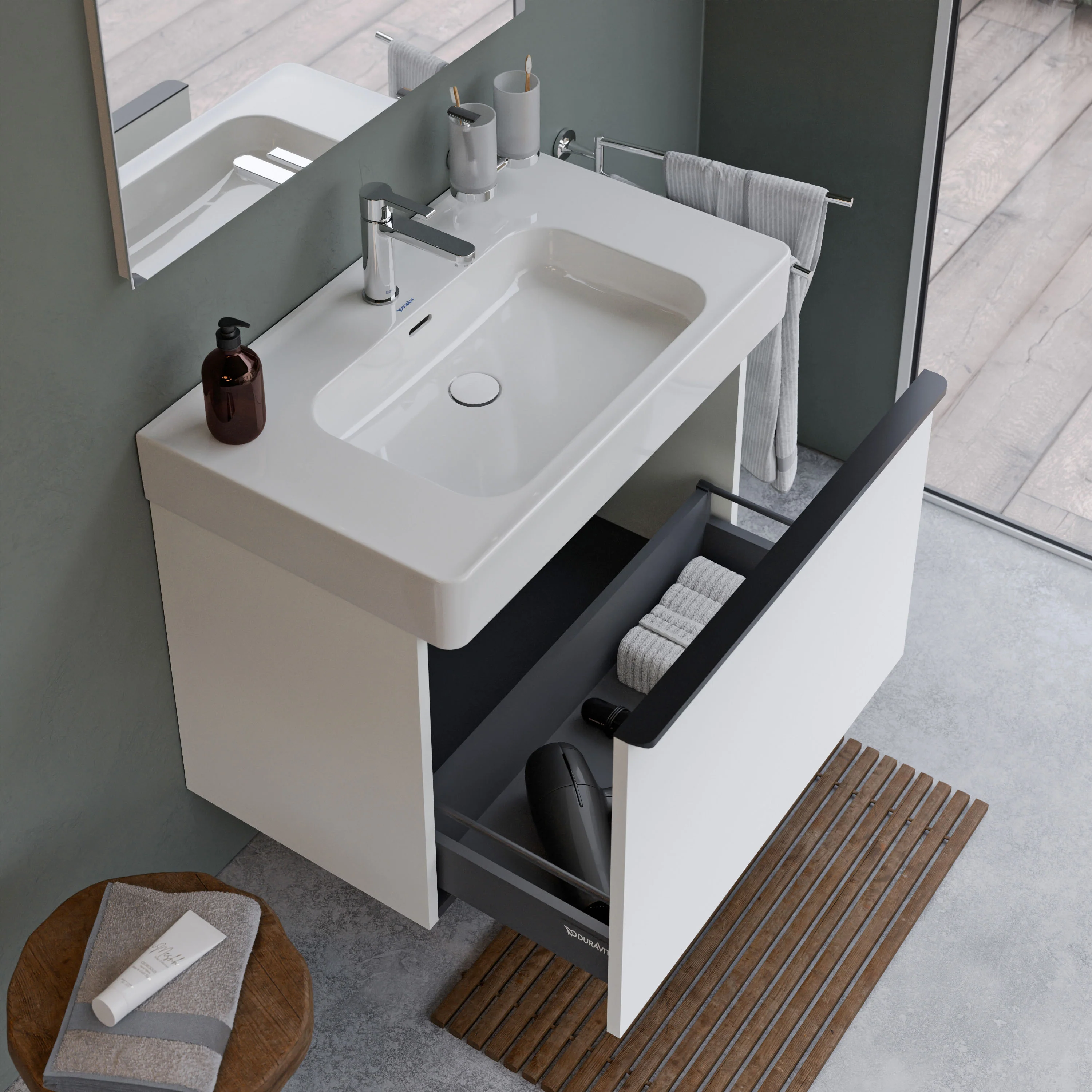 Zestaw mebli łazienkowych Duravit Soleil 80 cm - Image 9