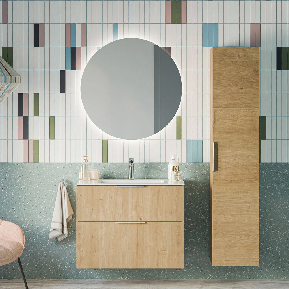 Zestaw mebli łazienkowych TIM 80 cm z umywalką ceramiczną - Image 14