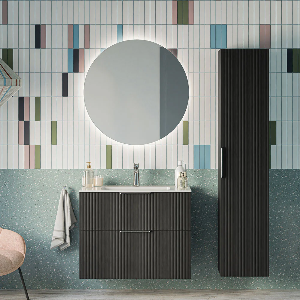 Zestaw mebli łazienkowych TIM 80 cm z umywalką ceramiczną - Image 27