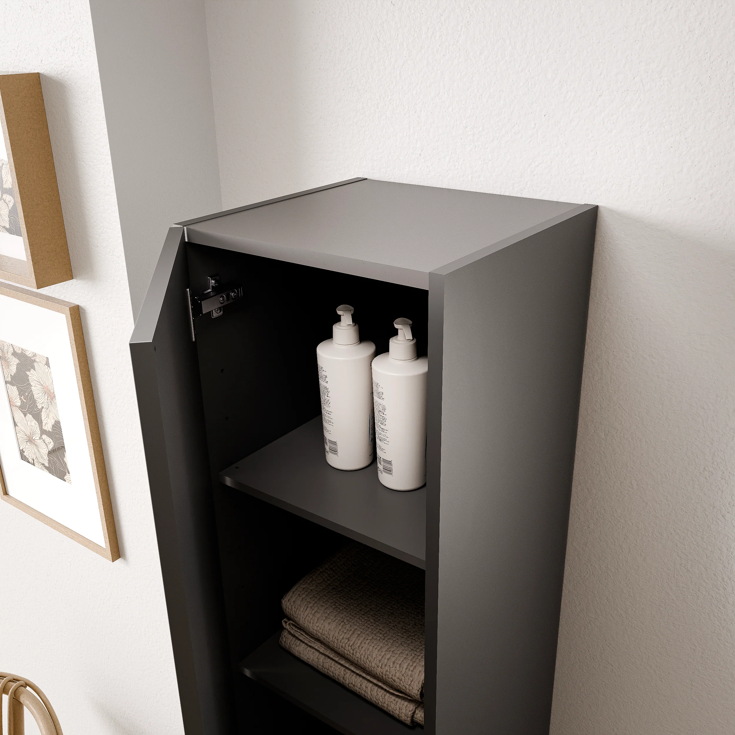 Zestaw mebli łazienkowych TIM 80 cm z umywalką ceramiczną - Image 56